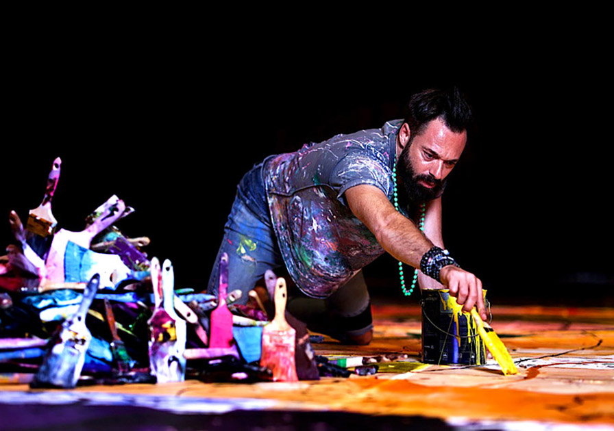 largest art canvas