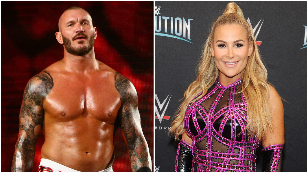 randy orton natalya split image